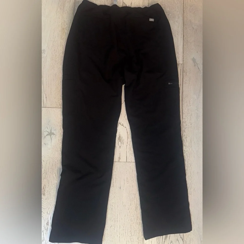 Like New Excellent Figs Mens Cairo Cargo Scrub Pants Black Size: XXL